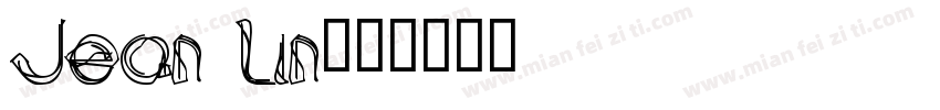 Jean lin字体转换
